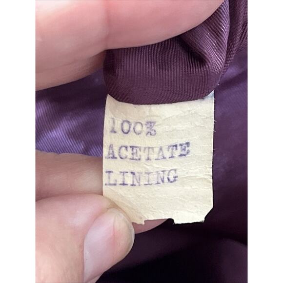 Vintage Amana Fine Woolens Tartan Long Cape Womens Metal Clasp Size Large - Picture 12 of 14